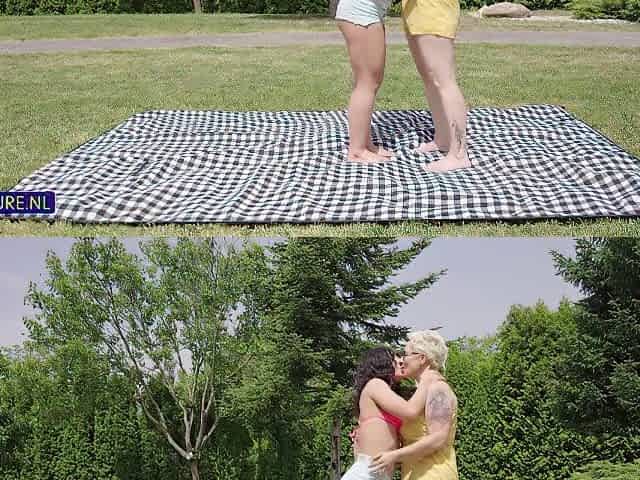 Ameli And Lola Danger Outdoor Sex With My Big Tit Stepmom