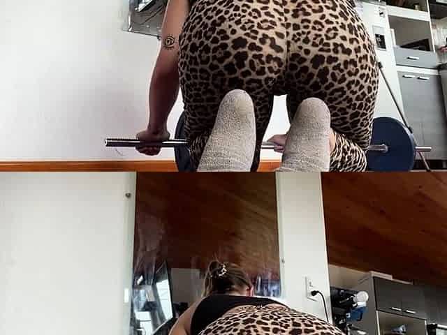 POV Anal Doggystyle with Tattooed Babe in Ankle Socks