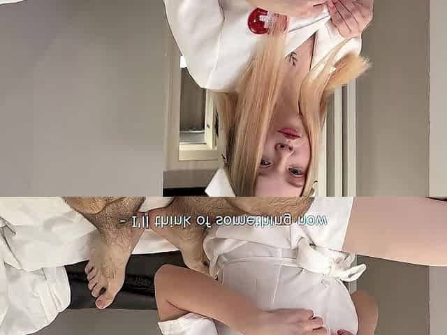Concupiscent Nurse With a Ideal Twat and Large Breasts - Superlatively good Cure!
