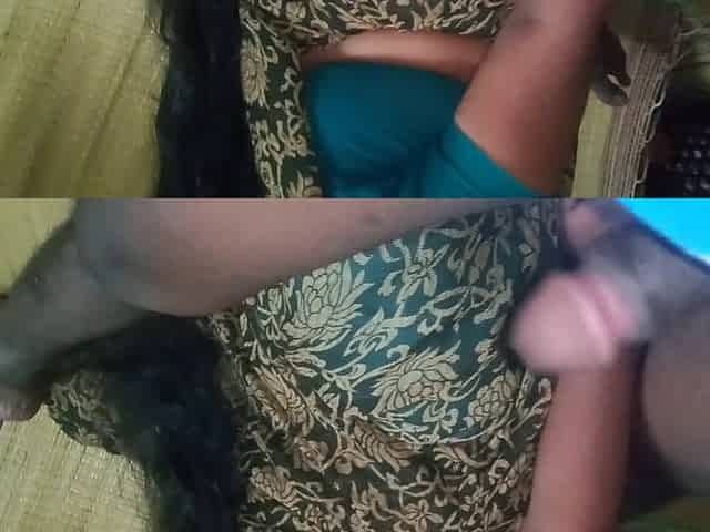Indian Tamil Wife Jerks Her Husband Cock to Cool Him up