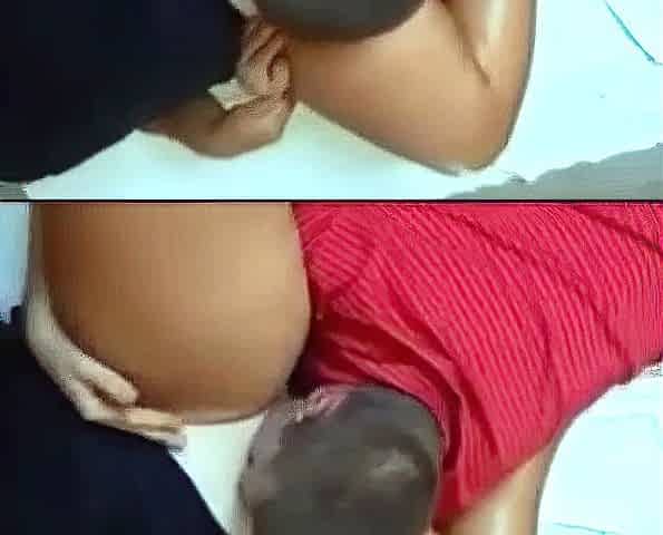 Fisting a Tanned BBW with a Large Pussy