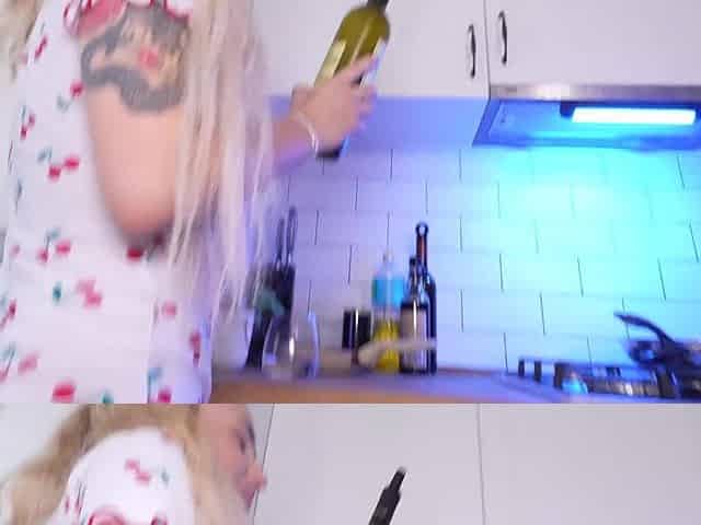 3 girls take turns riding a large rod