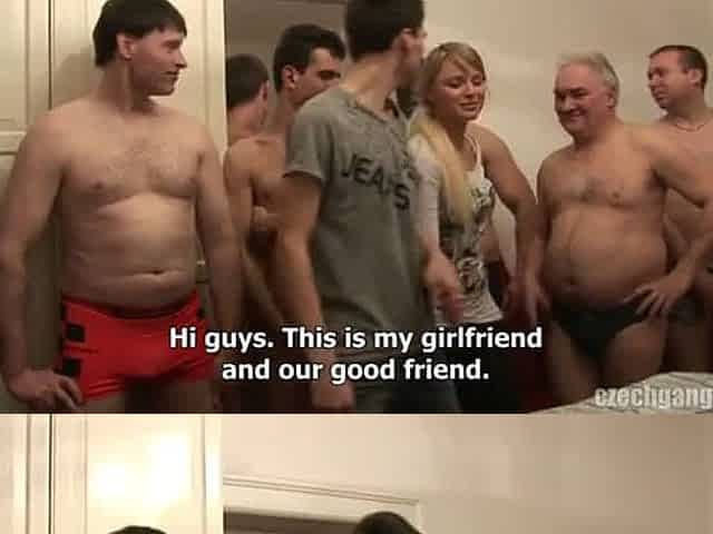Czech gangbang 12