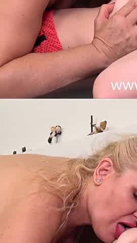 Porn Casting - First strapon sex of cute teen