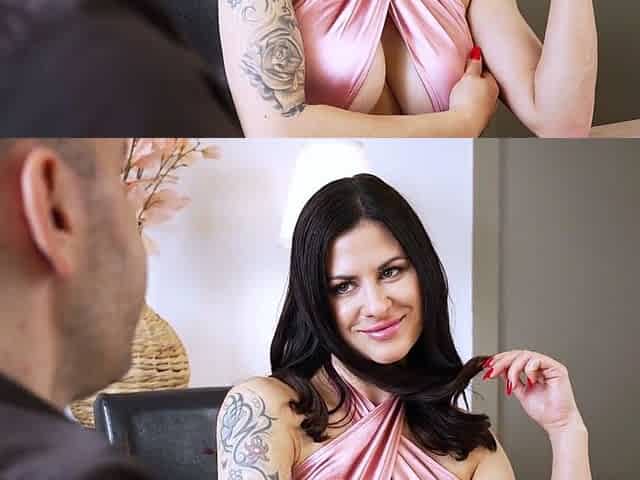 Curvy MILF Billie Star Anally Rammed By Handsome Guy