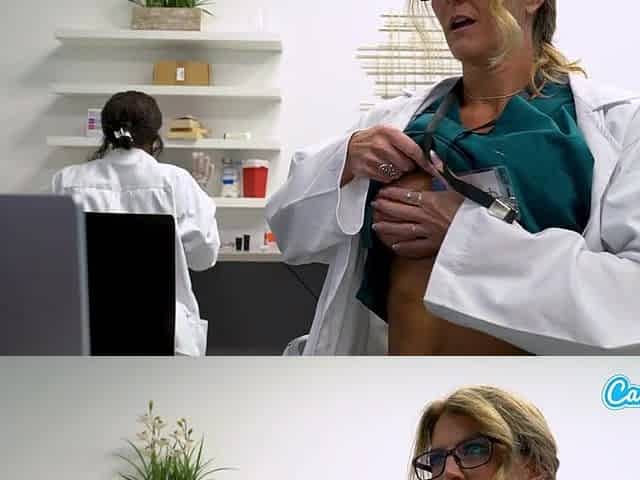 Super Hawt Large Tit mother I'd like to fuck Nasty Nurse Masturbates At Hawt Office
