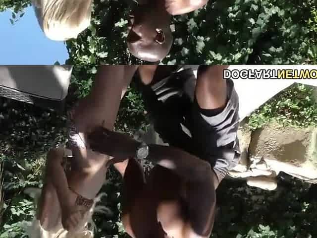 Tiny Piper Perri Takes BBC Doggy style