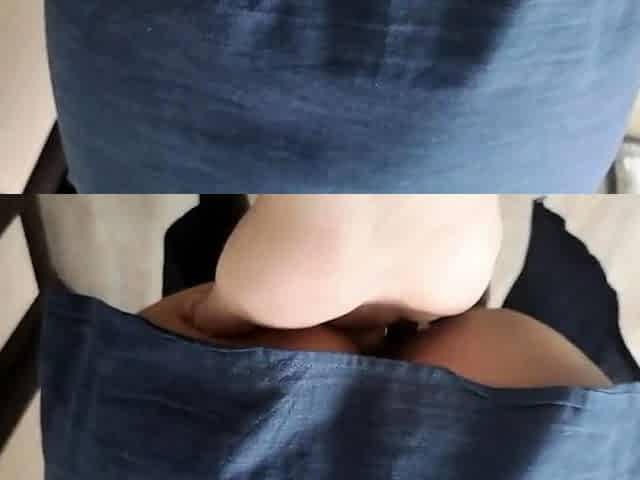 Anal Creampie with Neighbor's Cock - Cheating Girlfriend