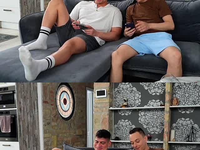 DoublePies-Lets Find A Better Place For You To Cum Boys