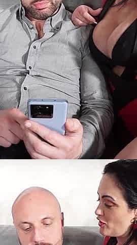 Double Blowjob & Double Handjob to Captain Eric - with Mary Rider