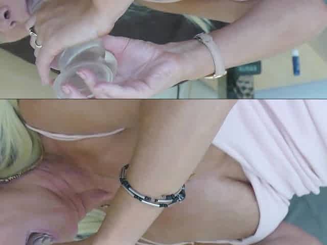 POV Close up Dildo Blowjob & Pussy Masturbation with Dirty Talk JOI & Simulated CIM
