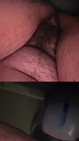 LETTING MY URINATE OUT IN A PORTA POTTY URINAL FTM