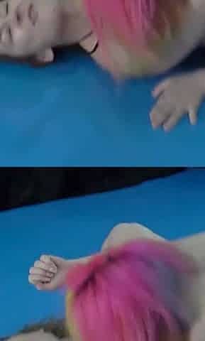 Chubby Asian Slut Leaking Some Beautiful Feet at the Gym