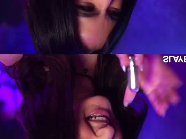 SLAYED Party hotties have a fun lesbo screw
