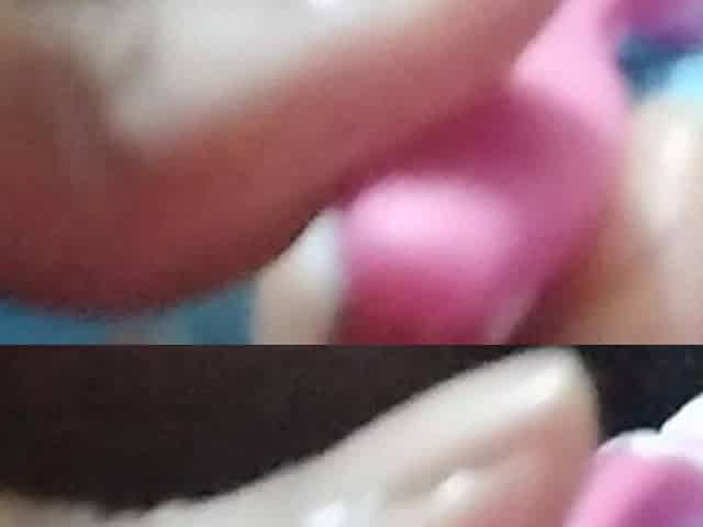 Horny Women Fuck Her Pussy Using Toothbrush Deep Inside While Bathing Caught