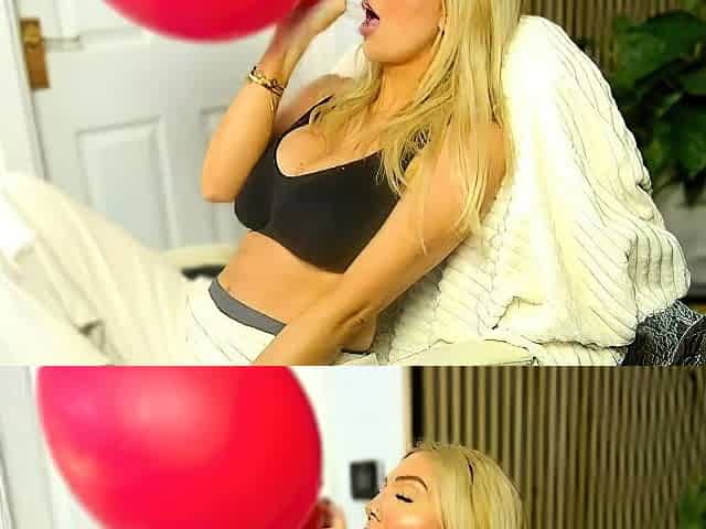 Scarlett Paisleyy Spit Balloon - Watch me make the perfect