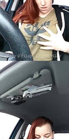 Post-Gym Car Cumming in Leggings