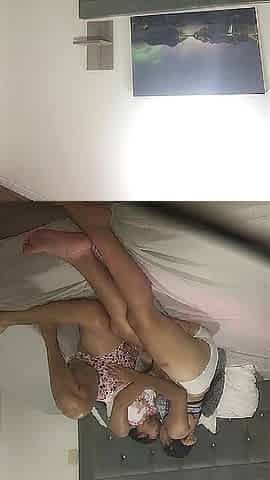 lesbo cuties sex at their stepfather's abode.