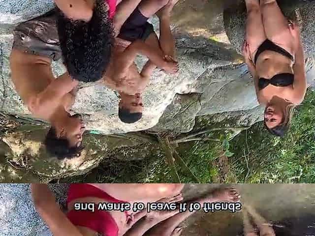 Truth or Dare Game That Ended in Wild Fuckfest in the River