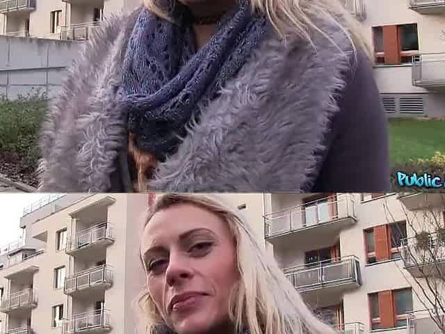 I Warm My Large Dong inside her Warm Juicy Cunt - Public Agent