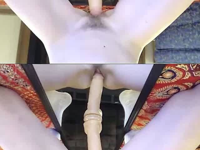 Cute Blonde Masturbates on Webcam with Toy