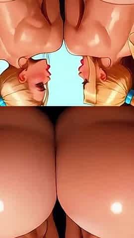 Thick Ass Blonde Bimbo Gangbanged and Bred Huge Cocks - Pmv Edit (100% Ai Generated)