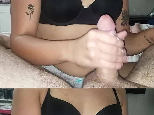Tugjob in my brassiere