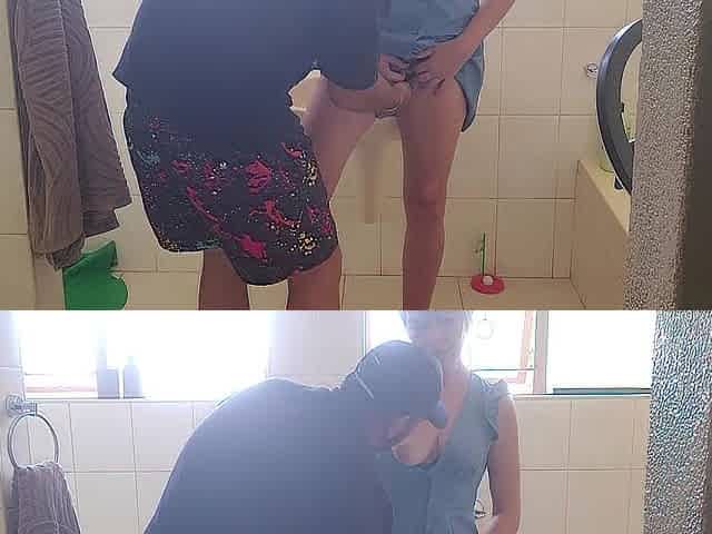 Finger banging my superlatively good allies wife in the bath nearly got caught