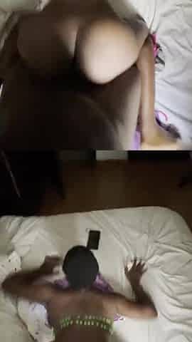Stepbro fucking his black amateur sister