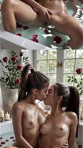 A kind of collection of AI generated lesbo movies by web search