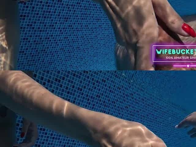 Amateur MILFs by Wifebucket - Our underwater vacation sex