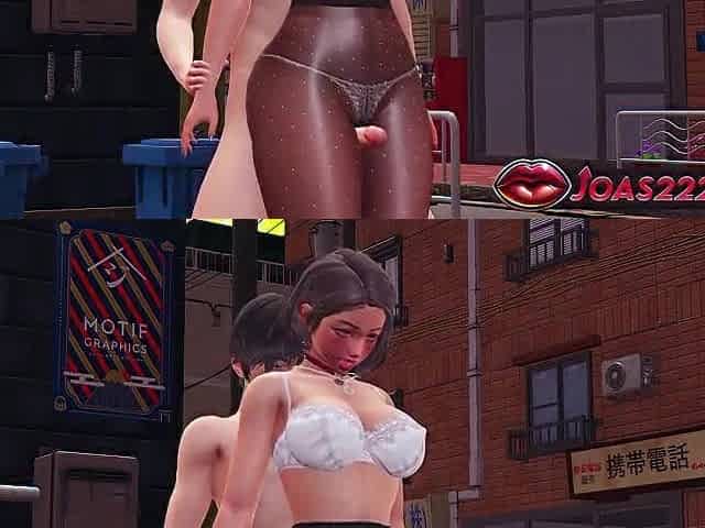 Sexy Large Bazookas Elsa in Hose - Rule34 Animation with Intensive Thighjob and Jumping on Large Dong Creampie