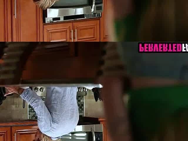 Sleazy Stepdad Joins Stepdaughter In Shower