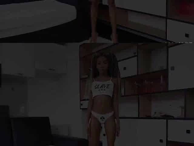 Petite Ebony Teen Gets Her First BBC Anal Pounding in Wild