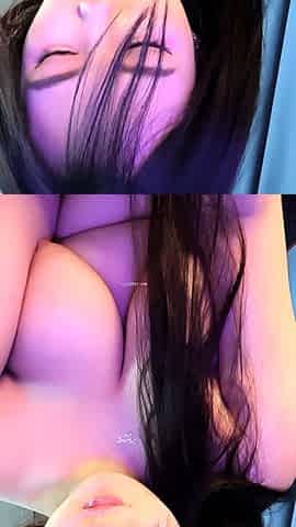 Lovely Japanese teen around big boobs got laid at home