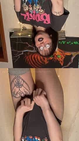 Goth Slut Legal Teen Spookybarbiegrl Rides Your Face POV