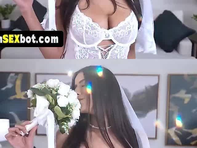 Roxie Sinner - Beautiful Bride Needs A Quickie Fuck Before The Wedding And Her Crush Is Available
