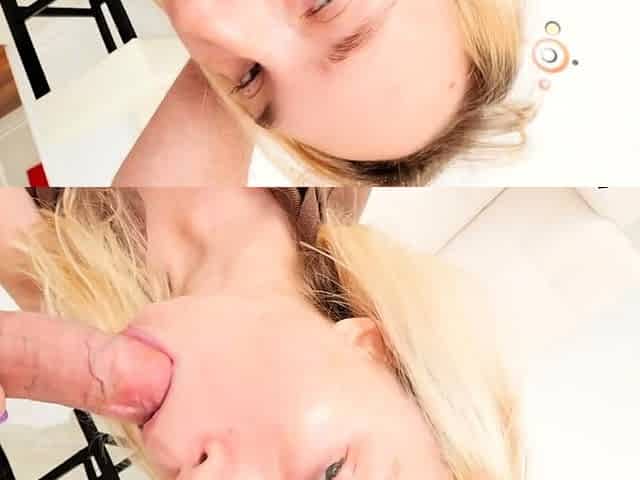 Claire Roos- Petite Blonde Sex Doll Slides Into My DMs in