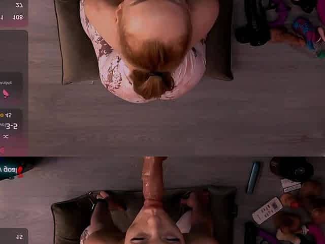 Delightful redhead babe POV mind-blowing xxx video