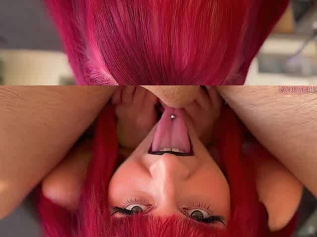 Flawless Rock Girlfriend Serves The Energy Gulp Along With A Oral-job