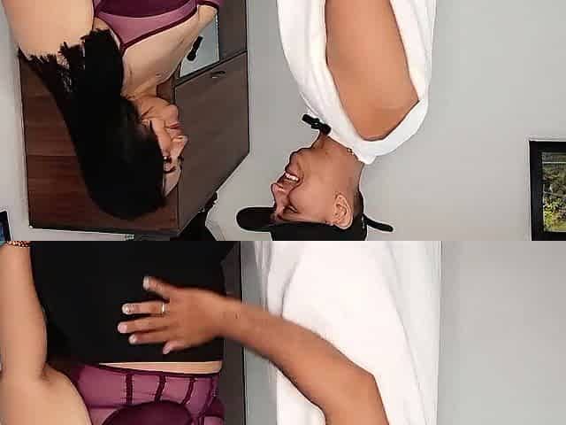 A plump, concupiscent angel is gonna film a porn movie with her lover out of her boyfriend noticing.