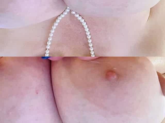 Big boob brunette masturbates on webcam