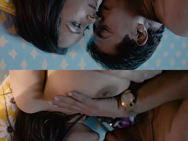 LATEST LUSTY BHABHI - Indian mom with big natural tits