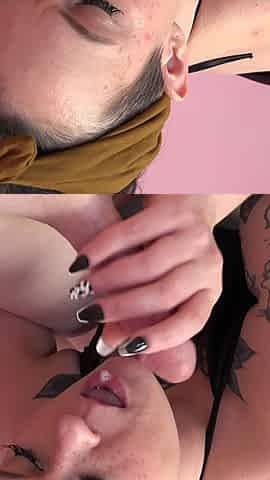 Quinn Marie Is Swallowing Logan's Cock