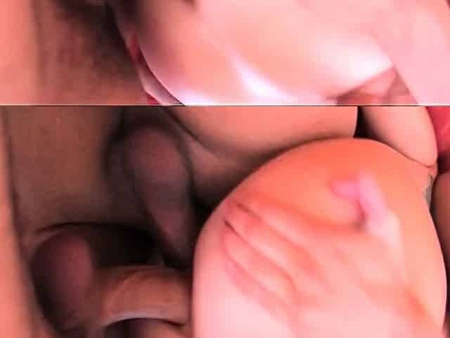 Anal toying ends with hardcore double penetration