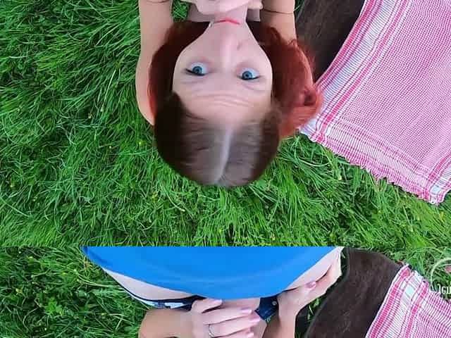 Bizarre footjob with mosquitoes in the forest.jenny-youthful.net