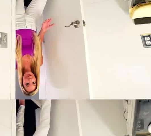 Blonde amateur milf does anal on pov camera 04