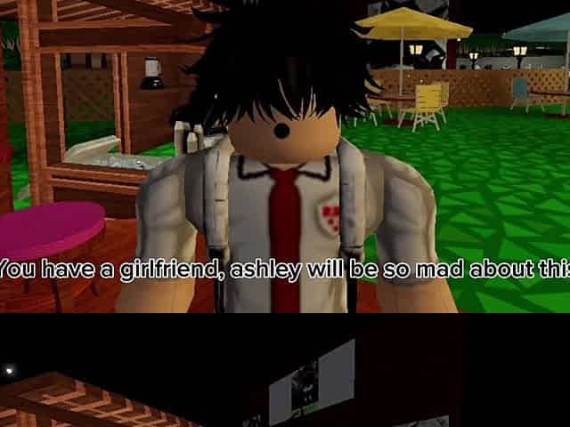 Roblox Ashley cheat on her boyfriend with a shy simp