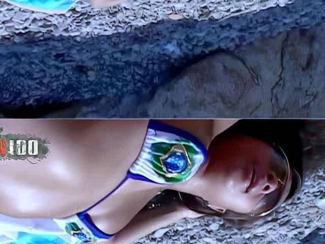 Dunia-montenegro: Brune Babe Stripping in the Beach