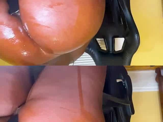 Thick Nerdy Black Home Alone Playing With Herself